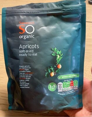 Soft dried apricots by Sainsbury's