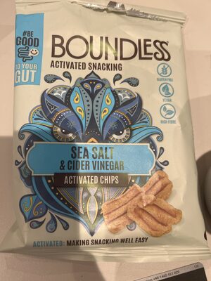 Sea Salt & Cider Vinegar Activated Chips by Boundless