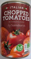CHOPPED TOMATOES in tomato juice