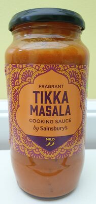 Tikka Masala Fragrant Cooking Sauce by Sainsbury's