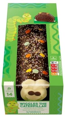 Wiggles the caterpillar by Sainsbury's