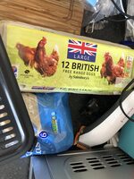 12 free range British eggs
