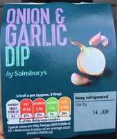 Onion & garlic dip