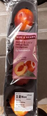 Yellow Flesh Nectarines by by sainsbury's