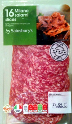 Milano Salami by Sainsbury's