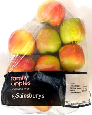 Family apples by Sainsbury's