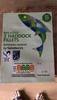 Breaded haddock fillets