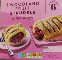 Woodland fruit strudel