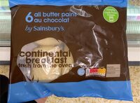 6 all butter pains au chocolate