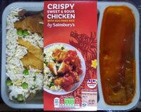 Crispy Sweet & Sour Chicken with Egg Fried Rice