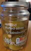 Almond stuffed olives
