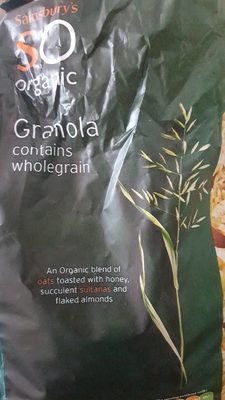 Granola by Sainsbury's SO organic