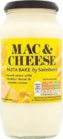 Mac and Cheese pasta bake Sauce by Sainsbury's