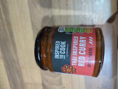 Thai Inspired Red Curry Spice Paste by Inspired to Cook by Sainsbury's