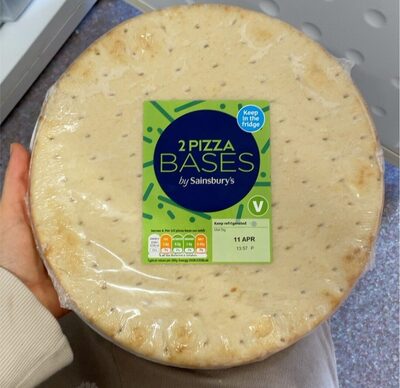 2 Pizza Bases by Sainsbury's