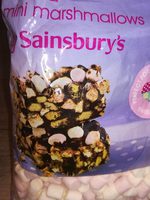 Pink and white mini marshmallows