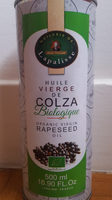 Huile vierge de colza biologique