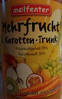 Mehrfrucht Karotten-Trunk