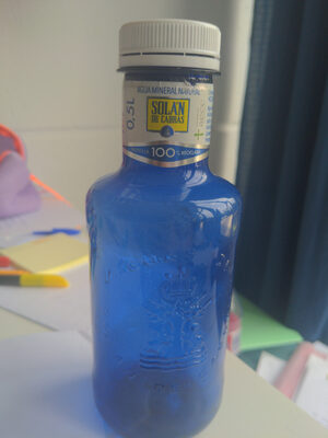 Agua Mineral Natural by Solan De Cabras