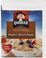 Instant Oatmeal Maple & Brown Sugar