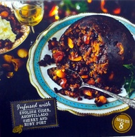 Christmas Pudding infused with English Cider, Amontillado, Sherry and Ruby Port