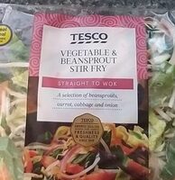Vegetable and Beansprout Stir Fry
