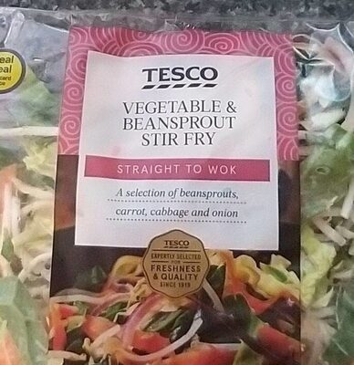 Vegetable and Beansprout Stir Fry by Tesco