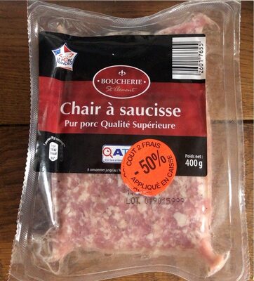 Chair a saucisse by Boucherie St Clément