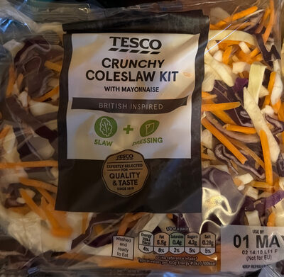 Crunchy Coleslaw Kit With Mayonnaise by Tesco
