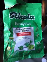 Bonbons suisses aux plantes eucalyptus