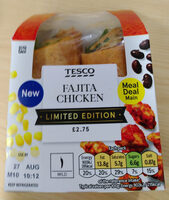 Tesco Fajita Chicken Wrap