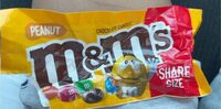 M and M's Peanut share size