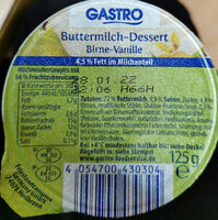 Buttermilch- Dessert
