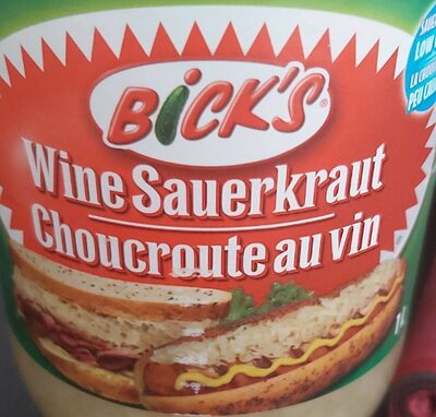 Choucroute au vin by Bick's