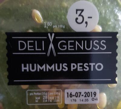 Hummus Pesto by Deli Genuss