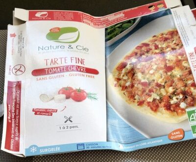 Tarte fine tomate chevre by Nature & Cie