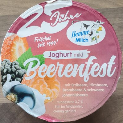 Joghurt mild Beerenfest by Hemme Milch