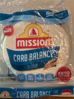 Carb Balance Flour Tortillas by Mission