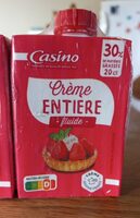 Crème fraîche entière