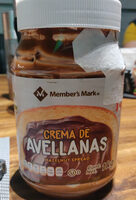 Crema de avellanas