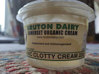 Organic clotty cream