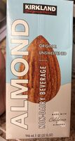 Almond unsweetened milk