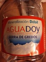 Agua mineral natural