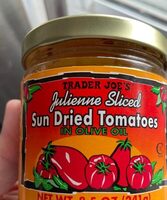Julienne Sliced Sun Dried Tomatoes in Olive Oil