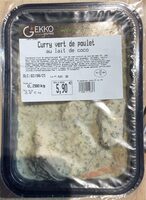 Curry vert de poulet