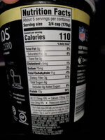 Oikos triple zero blended Greek yogurt vanilla