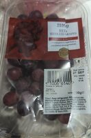 Red seedless grapes