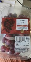 Red seedless grapes