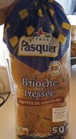 Brioche tressée aux pépites de chocolat