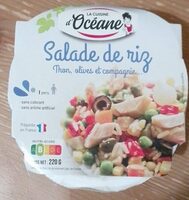 Salade de riz thon olives